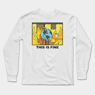 Some people just want to watch the world burn Long Sleeve T-Shirt